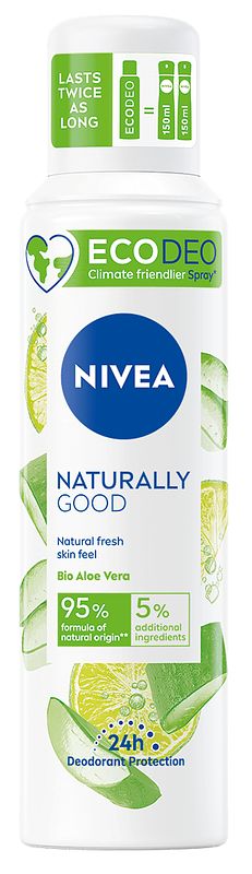 Foto van Nivea ecodeo naturally good aloe vera deodorant spray