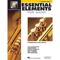 Foto van Hal leonard essential elements for band - book 1 - trumpet comprehensive band method