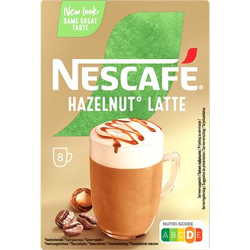 Foto van Nescafe gold hazelnoot latte 8 stuks bij jumbo