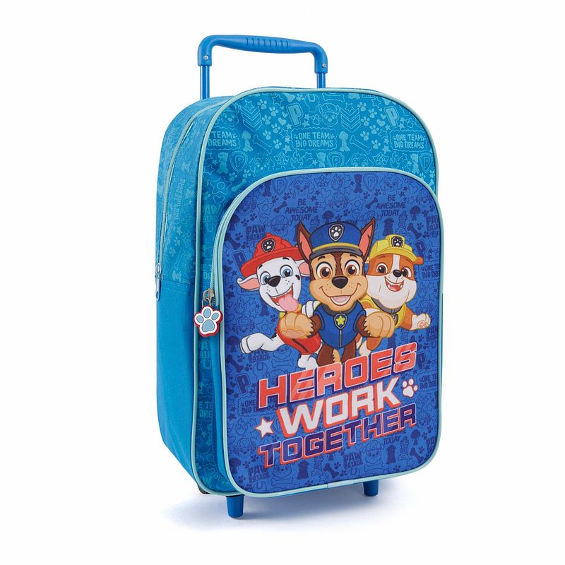 Foto van Paw patrol jongens rugzak trolley