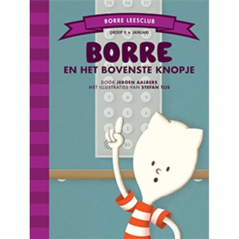 Foto van Borre en het bovenste knopje - borre leesclub