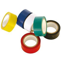 Foto van Carpoint isolatietape 5 meter 6 stuks multicolor