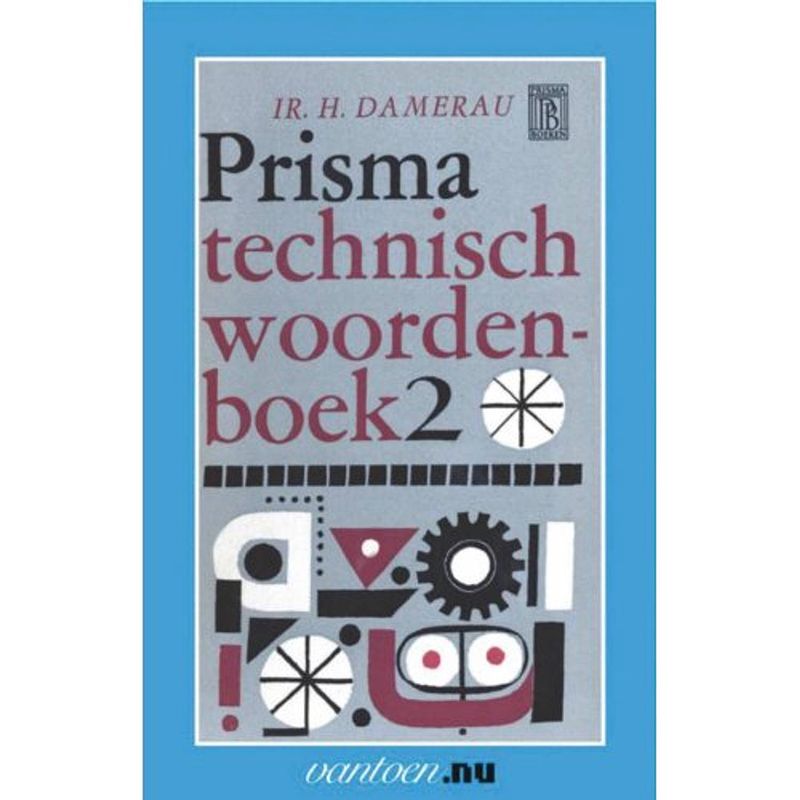 Foto van Prisma technisch woordenboek / 2 - vanto