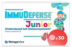 Foto van Metagenics immudefense junior kauwtabletten