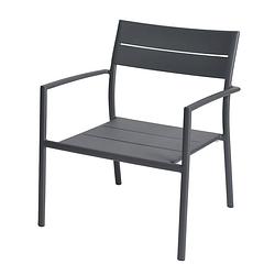 Foto van Grace stacking lounge chair alu anthracite