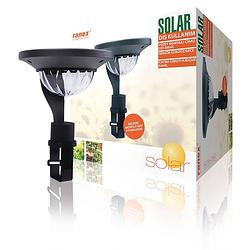 Foto van Smartwares solar-balkonlamp met sensor 0,2 w zwart gbs-001-db