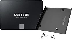 Foto van Samsung 870 evo 2,5 inch 1tb + corsair ssd mounting bracket