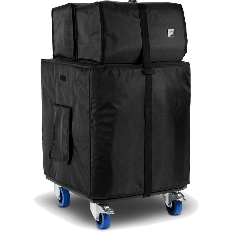 Foto van Ld systems dave 15 g4x bag set draagtassen en wielplaat voor dave 15 g4x