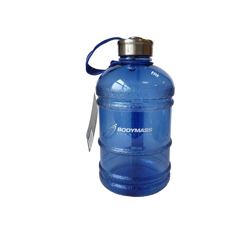 Foto van Sportdrankfles - bodymass - waterfles / watercan van tritan materiaal - 2 liter