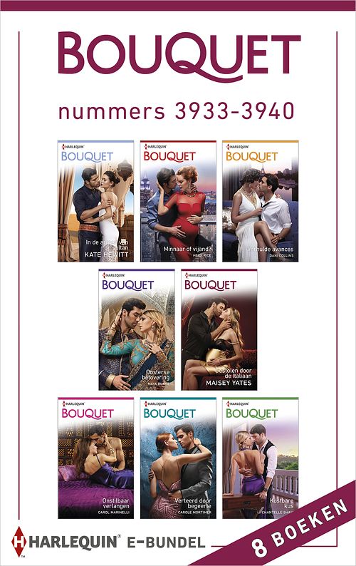 Foto van Bouquet e-bundel nummers 3933 - 3940 - carole mortimer - ebook (9789402534092)