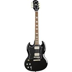 Foto van Epiphone sg standard ebony lh linkshandige elektrische gitaar