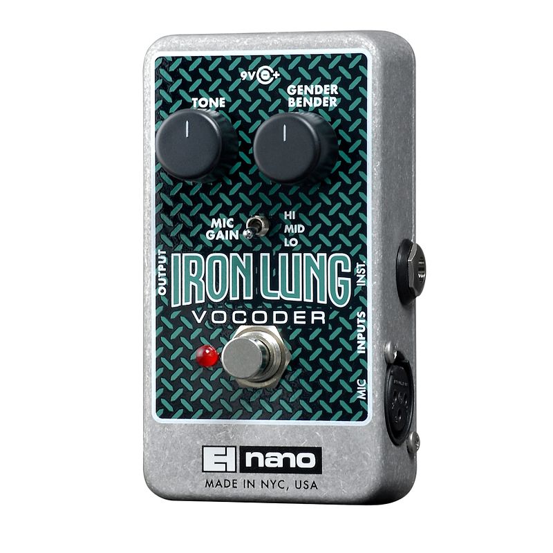 Foto van Electro harmonix nano iron lung vocoder vocal effect