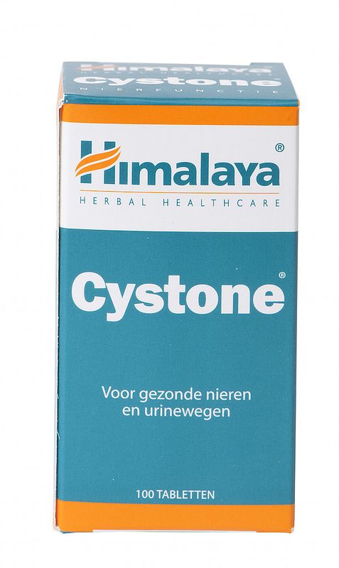 Foto van Himalaya herbals cystone tabletten 100st