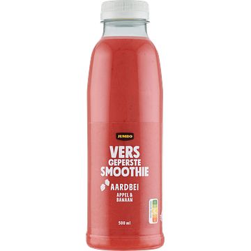 Foto van Jumbo smoothie aardbei appel banaan 500ml