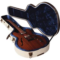 Foto van Gator cases gw-jm-335 houten koffer voor semi-hollow gitaar