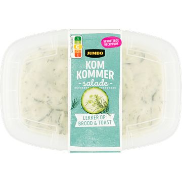 Foto van 2 voor € 3,50 | jumbo komkommer salade 200g aanbieding bij jumbo