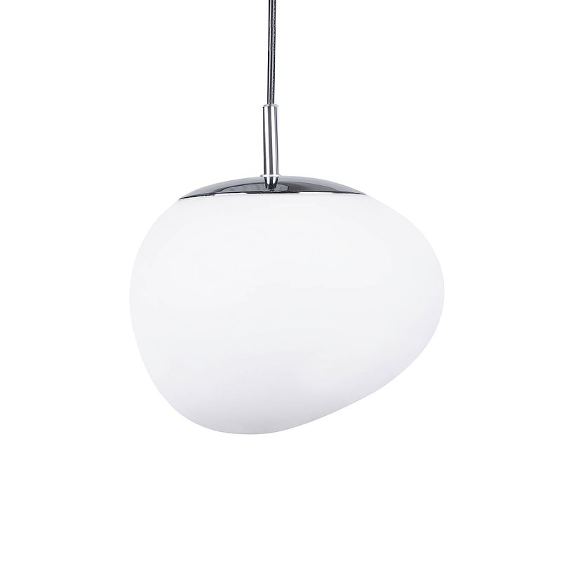 Foto van Beliani liffel - hanglamp-wit-glas