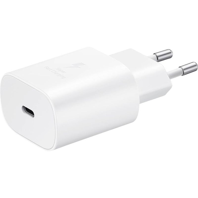 Foto van Samsung ep-ta800ewe gsm-lader met snellaadfunctie usb-c® wit