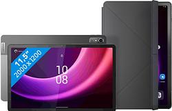 Foto van Lenovo tab p11 (2de generatie) 128gb wifi + 4g grijs + book case grijs