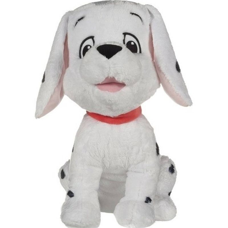 Foto van Pluche disney 101 dalmatiers hond knuffel 18 cm speelgoed - knuffeldier