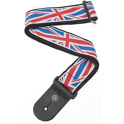 Foto van D'saddario 50a11 gitaarband union jack