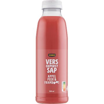 Foto van Jumbo vers sap appel, peer & framboos 500ml