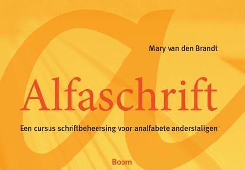 Foto van Alfaschrift - m. van den brandt - paperback (9789085067412)