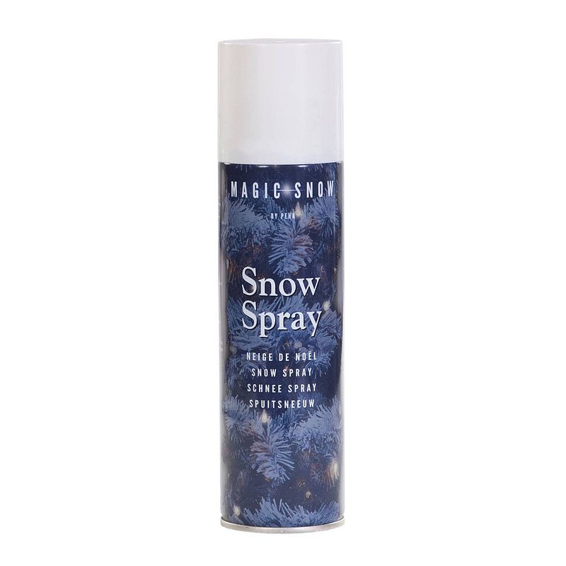 Foto van Busje spuitsneeuw sneeuwspray 150 ml - decoratiesneeuw