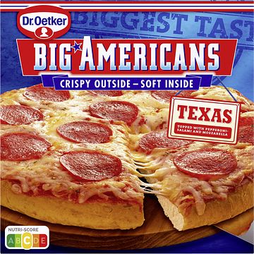 Foto van Dr. oetker big americans pizza texas 435g bij jumbo