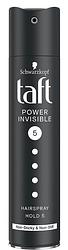 Foto van Taft power invisible hairspray hold 5 250ml bij jumbo
