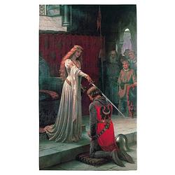 Foto van Edmund blair leighton - the accolade, 1901 kunstdruk 60x80cm