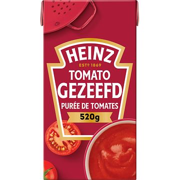 Foto van Heinz tomaten gezeefd bio 520g bij jumbo