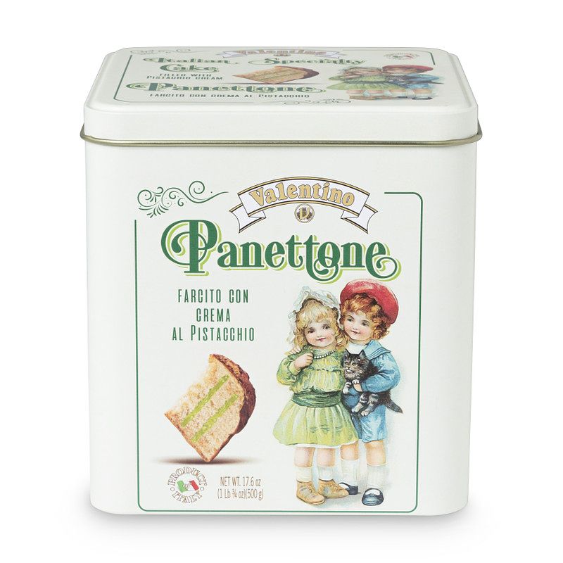 Foto van Panettone pistache in blik - 500 gr