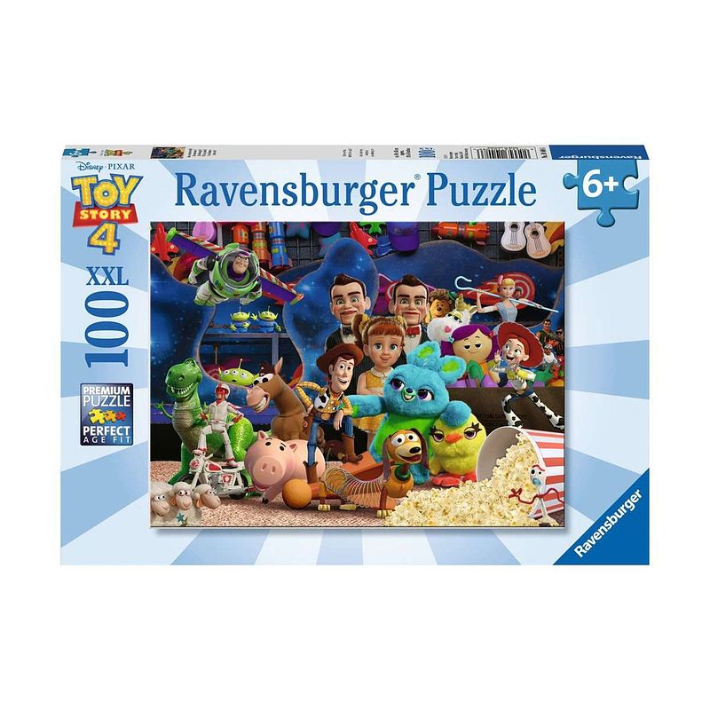 Foto van Ravensburger puzzel toy story 4 - 100 stukjes