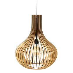 Foto van Scandinavische hanglamp - steinhauer - metaal - scandinavisch - e27 - l: 50cm - voor binnen - woonkamer - eetkamer -