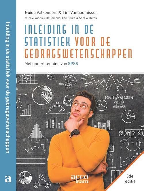 Foto van Inleiding in de statistiek voor gedragswetenschappen - guido valkeneers, tim vanhoomissen - paperback (9789464674620)