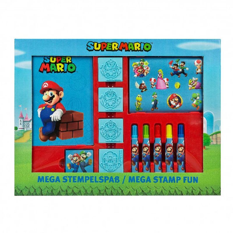 Foto van Super mario mega stempelset