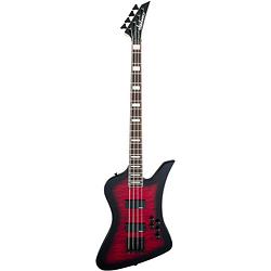 Foto van Jackson js series kelly bird js3q transparent red burst