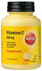 Foto van Roter vitamine c 500mg tabletten citroen 50st