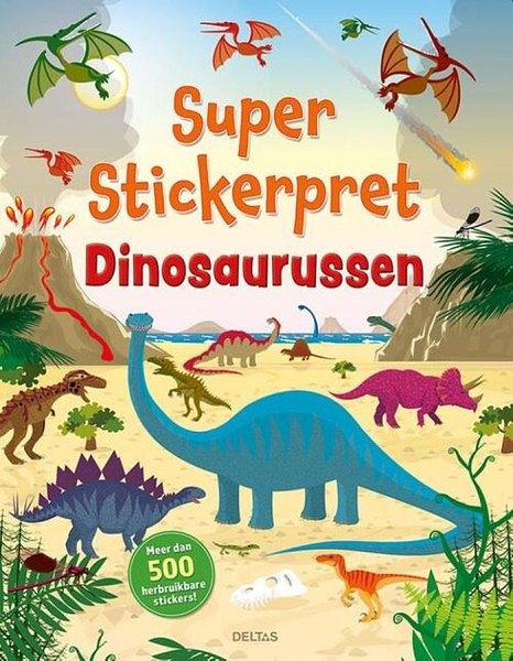Foto van Super stickerpret - dinosaurussen