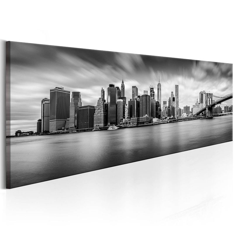 Foto van Artgeist new york stylish city canvas schilderij 150x50cm