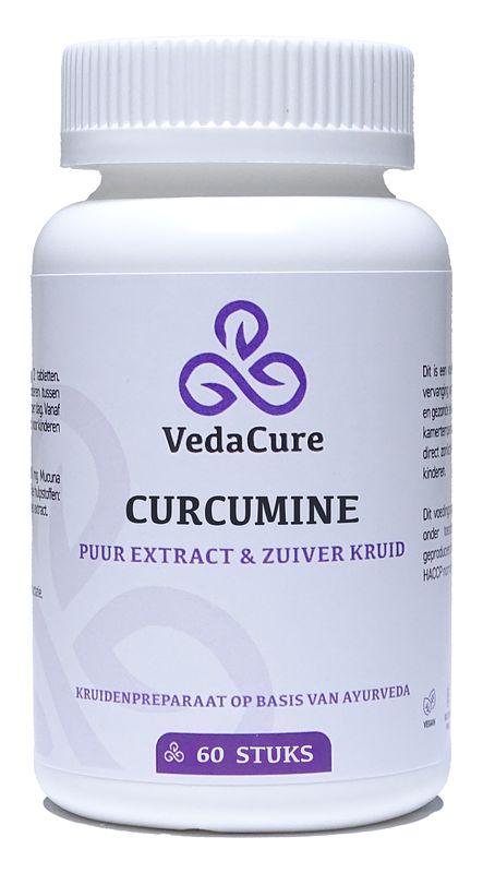 Foto van Vedacure curcumine tabletten