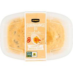 Foto van 2 voor € 3,50 | jumbo surinaamse ei salade 200g aanbieding bij jumbo