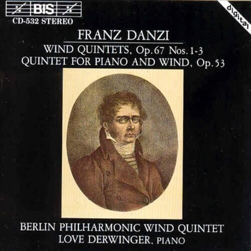 Foto van Danzi: wind quintet in g major, op. 67 nos. 1-3 - cd (7318590005323)