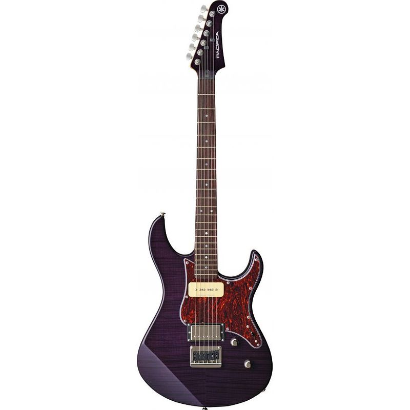 Foto van Yamaha pacifica 611hfm translucent purple elektrische gitaar