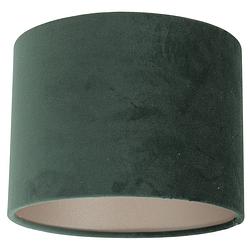 Foto van Steinhauer prestige chic lampenkap groen velvet ø20 cm 15 cm hoog