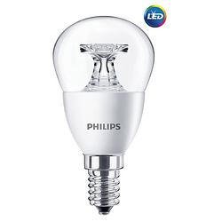 Foto van Philips led kogellamp e14 4-25w 2700k helder 250lm