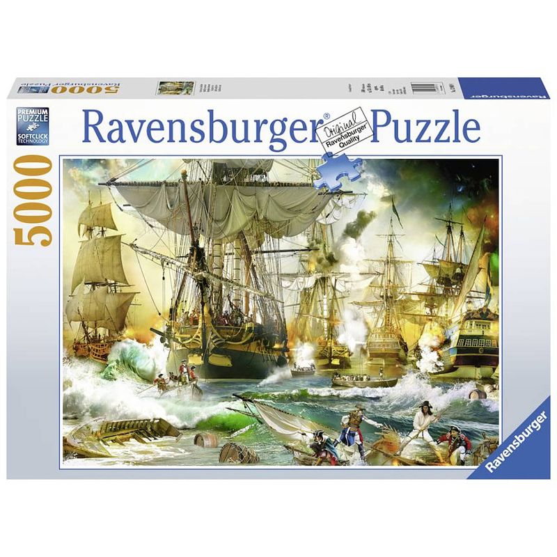 Foto van Ravensburger - battle on the high see (5000)