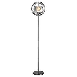 Foto van Vloerlamp xavier - zwart - 155xø30 cm - leen bakker