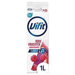 Foto van Vifit drinkyoghurt rode vruchten 1l bij jumbo